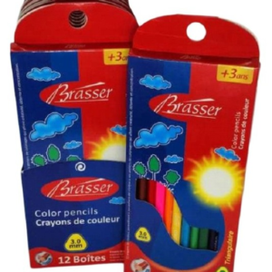 Crayons de couleur B-12L  LUX