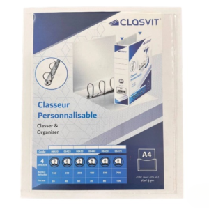 classeur personnalisable