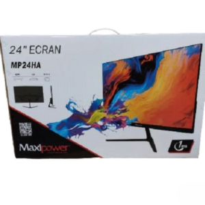 ECRAN 24" MAXIPOWER MP24HA  FULL HD LED-2MS-HDMI-VGA AUDIO