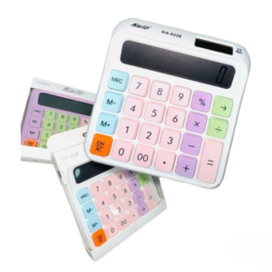 calculatrice bureautique 12 digts 2 way power ref KA-8228