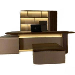 bureau moderne + table basse + chasie operateur + armoire