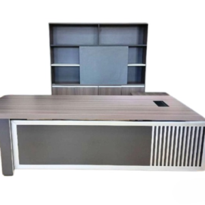 bureau moderne gris + armoire