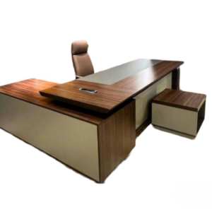 bureau moderne + table basse + chaise de bureau